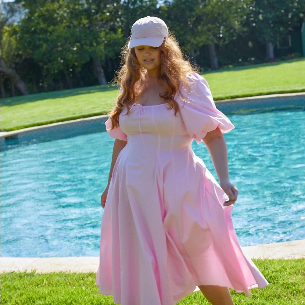 Selkie XXL Angel Delight Dress - Pink